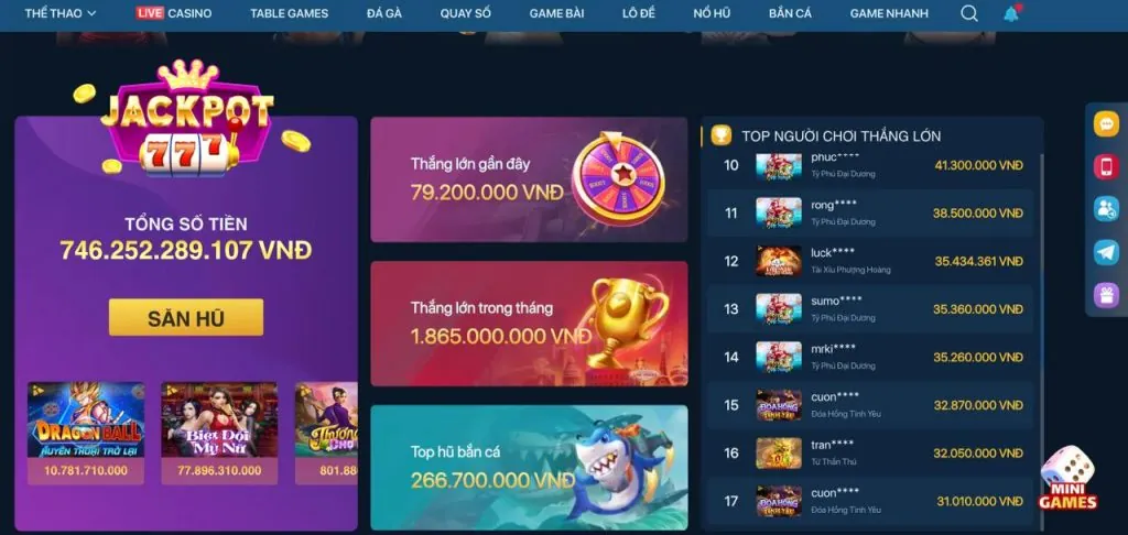 Các loại hình giải trí đa dạng tại 8888vi
